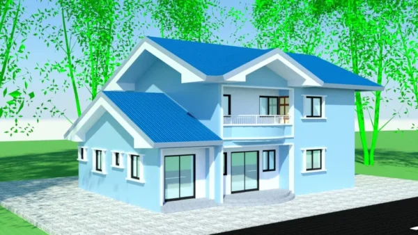Modern 4 Bedroom Family Duplex: DUP – J.-003