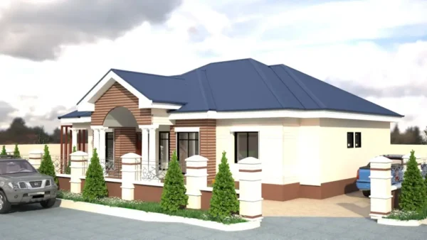 M’mock 3 – Bedroom Stylish Bungalow: BUN – KP. – 002 - Image 4