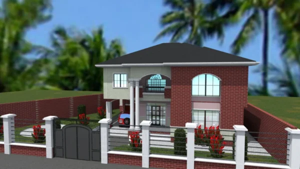 Lewis 5 – Bedroom Family Brick Motif Duplex: DUP – KP. – 006