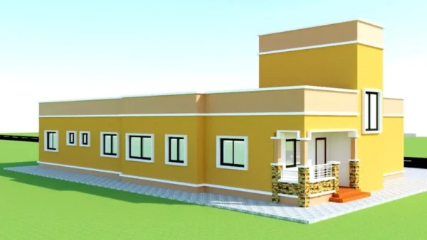 Vally Bungalow – 4 Bedrooms: BUN – J. – 001 - Image 2