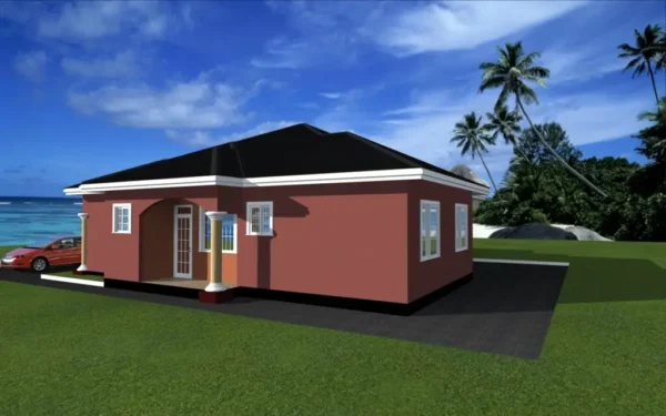 Lilly 3 – Bedroom Family Bungalow: BUN – KP – 003 - Image 3