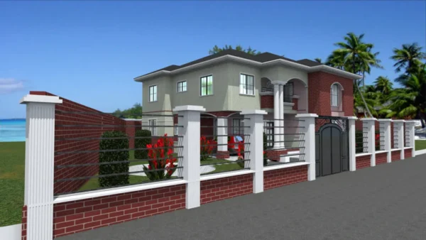 Lewis 5 – Bedroom Family Brick Motif Duplex: DUP – KP. – 006 - Image 2