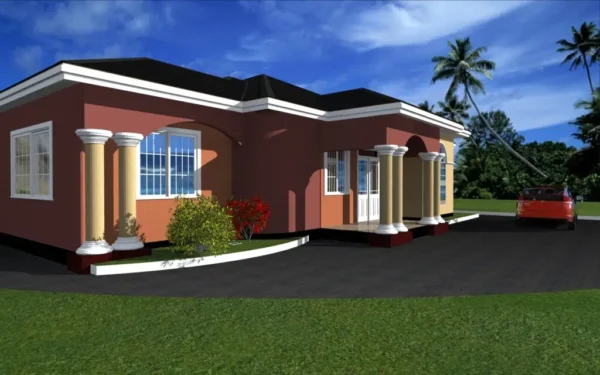 Lilly 3 – Bedroom Family Bungalow: BUN – KP – 003 - Image 2