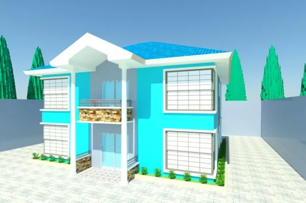 Ndéré 5 – Bedroom Classic Duplex: DUP – J. – 007 - Image 5
