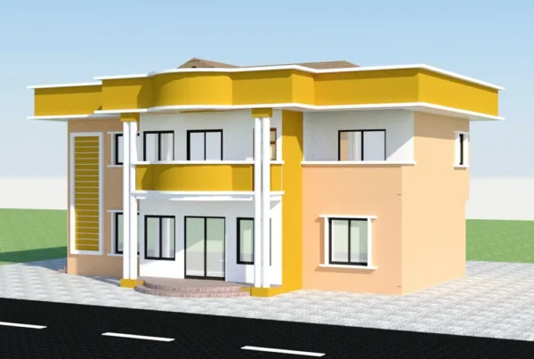 Yellow – Beige 4 Bedroom Family Duplex: DUP – J. – 002 - Image 5