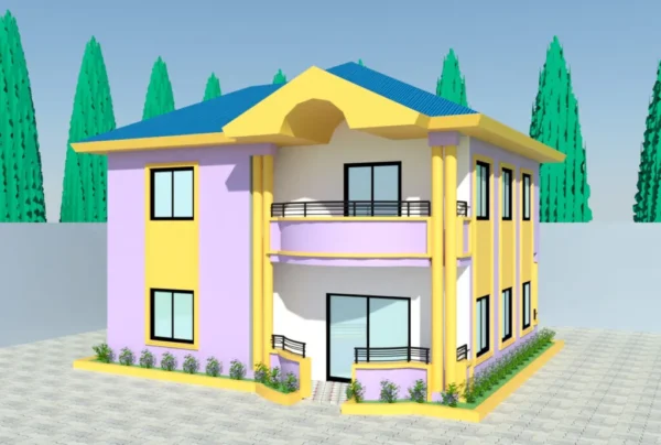 Compact 4 Bedroom Duplex: DUP – J. – 004