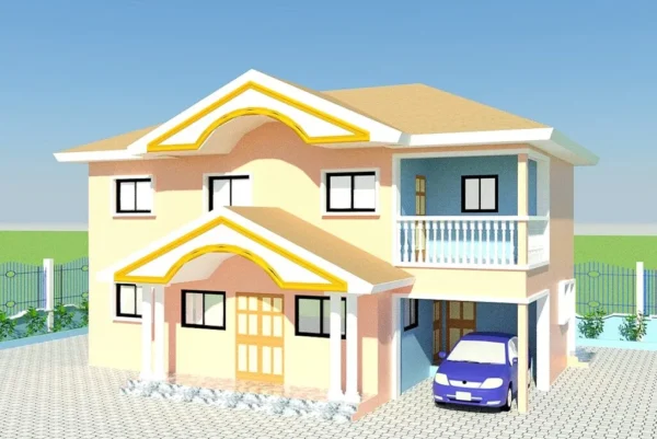 Low-Budget Classic 4-Bedroom Duplex: DUP -J. – 005 - Image 2