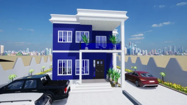 Neon Duplex – 3 Bedrooms & 3 Baths: DUP – AD. – 001