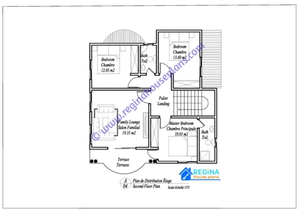 Compact 4 Bedroom Duplex: DUP – J. – 004 - Image 4